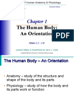 The Human Body: An Orientation: Slides 1.1 - 1.8
