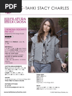 Cremona Sideways Rib Vest: Pattern