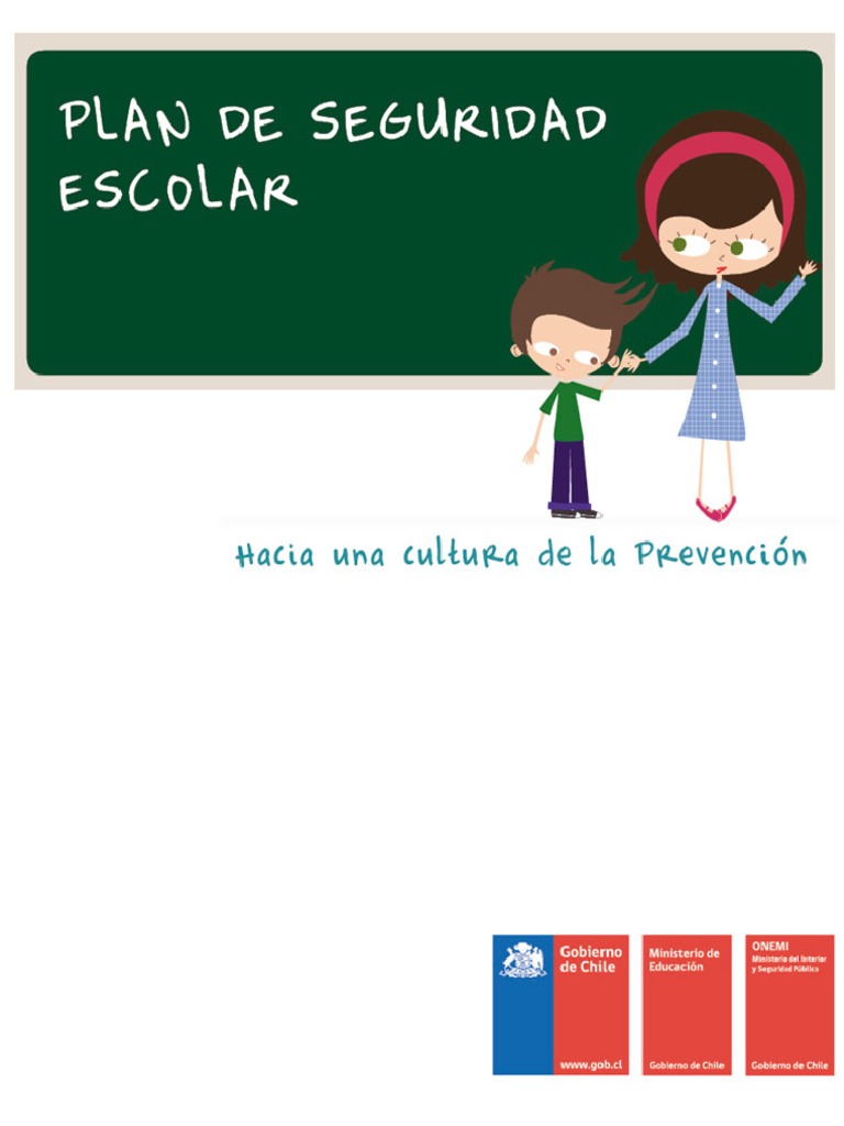 Plan de Seguridad Escolar PDF | PDF