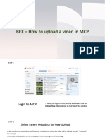 How To Upload A Video... MCP PDF