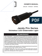 Jandy Pro Series: Nicheless LED Underwater Light