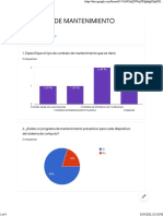 Control de Mantenimiento Encuesta