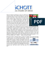 Schott Ceran Case Study For Positioning