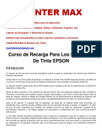 PRINTER MAX Curso de Recarga para Los Cartuchos de Tinta Epson PDF