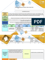 Matriz de Proyección Del Plan de Vida Colectivo Yohamer Cedeño