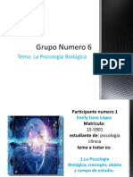 Grupo Numero 5 Diapositiva Biologia Psicologica