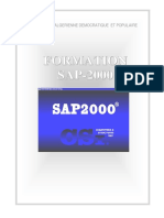 Formation Sap2000