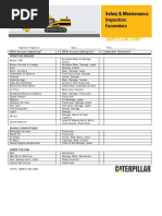 Safety & Maintenance Inspection: Excavators