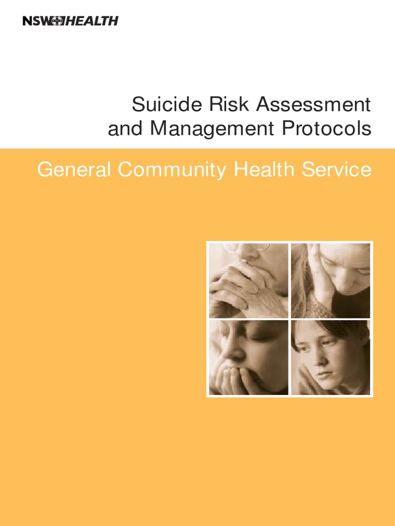 NSW Department of Health 2004 Suicide Risk Assessment and Management ...