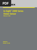 In-Sight 2000 Series Vision Sensor: Reference Guide