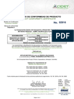 Certificaco de conformidad MEDIDOR MONOFASICO.pdf