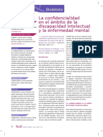 Dialnet LaConfidencialidadEnElAmbitoDeLaDiscapacidadIntele 6080349 PDF