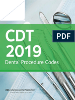 CDT 2019 - Dental Procedure Code - American Dental Association