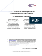 Tecnificacio Definitiva Vela20 CA PDF