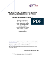 Tecnificacio Definitiva Tennis20 CA PDF