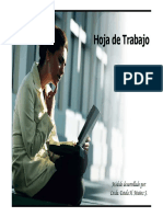 Hoja de Trabajo