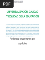 UNIVERSALIZACIÓN