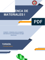 Resistenca de Materiales I Torsión PDF