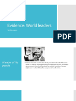 Evidence 4 World Leaders