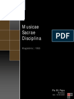 Musicae Sacrae Disciplina