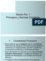 Sesión 1 - Principios Contables