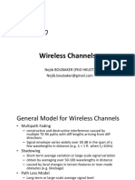 Chapitre 0: Wireless Channels Wireless Channels