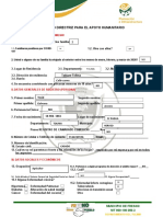Formato Censo Apoyo Humanitario