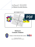 Module 2 - Geometric Relations.doc