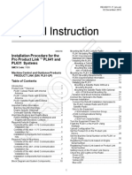 Special Instruction: Installation Procedure For The Pro Product Link PL641 and PL631 Systems