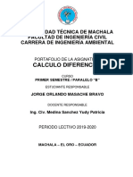 Calculo Diferencial Portafolio PDF
