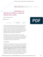 2014 b. la ejecutiva La empresaria y la ejecutiva en México