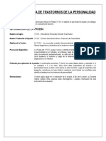 TUTORIAL PRUEBA DE TRASTORNOS DE LA PERSONALIDAD I.P.D.E