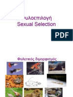 Lecture 13 Sexual Selection
