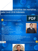 Faktor-Faktor Morbiditas Dan Mortalitas Pada Covid-19 Di Indonesia