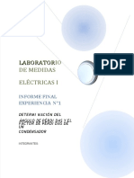 PDF Determinacion Del Angulo de Perdidas y Factor de Perdidas de Un Condensador