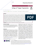 The Pathophysiology of Happy' Hypoxemia in COVID-19: Review Open Access