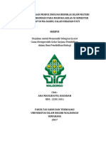 Skripsi Lengkap Ana Maulidatul Hasanah (133811051) PDF