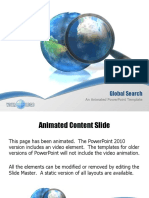Global Search: An Animated Powerpoint Template