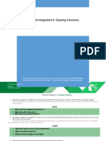 Actividad Integradora 6. Opening Ceremony