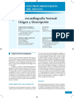 Electrocardiografía Normal: Origen y Descripción