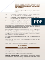UEMOA-Reglement-2010-09-relations-financieres-exterieures-Annexe