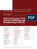 IBISWorld Industry Report Internet Publishing and Broadcasting in The US 2018