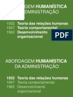 Abordagem Humanística Da Administração
