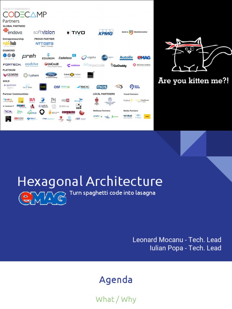 Understanding Hexagonal Architecture | PDF | Hypertext Transfer ...