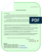 InglésPrebásica IMPORTANTE COMUNICADO 13JULIO