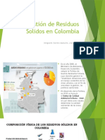 Gestión de Residuos Solidos en Colombia