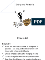 Data Entry Phases