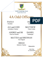 4A Odd Officers: Paolo Joaquin Ali and Codi Matthew Andrei and JM Daniel Matteo and Brennan Diego