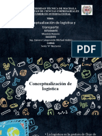 Conceptualización de Logística y Transporte