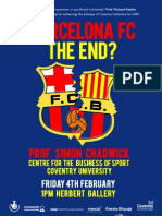 Coventry Conversations - Barcelona FC. The End?
